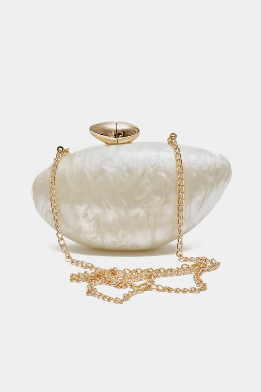 Bow 19 -Pearl Shell Bag