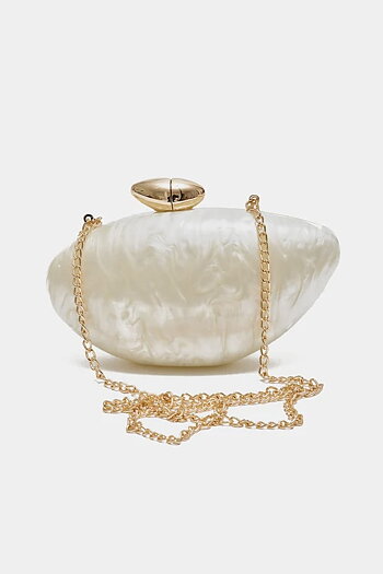 Bow 19 -Pearl Shell Bag