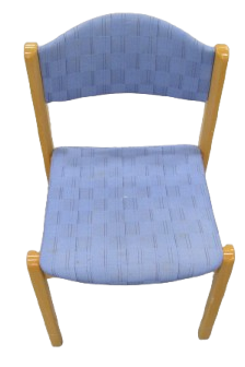 Blå stol