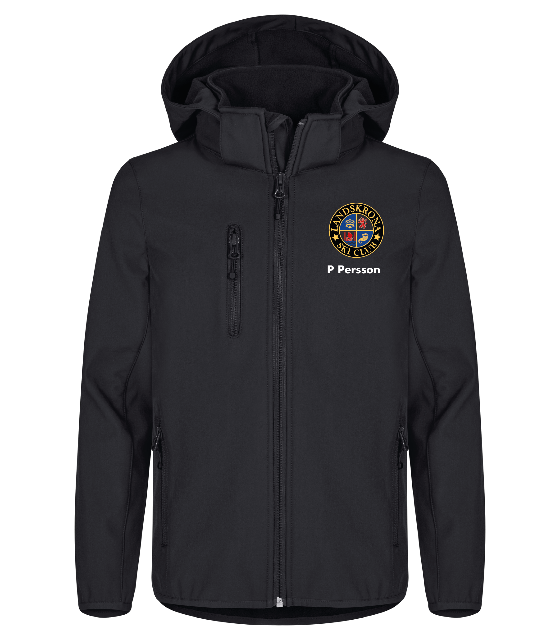 Clique Classic Softshell Jacket Brodyr Jr (Landskrona Ski Club)