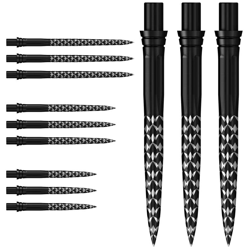 Mission Caliburn EVO Dart Points Mission Logo Black 26mm