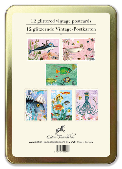 Aquarium, Postcards in Metal box - 2