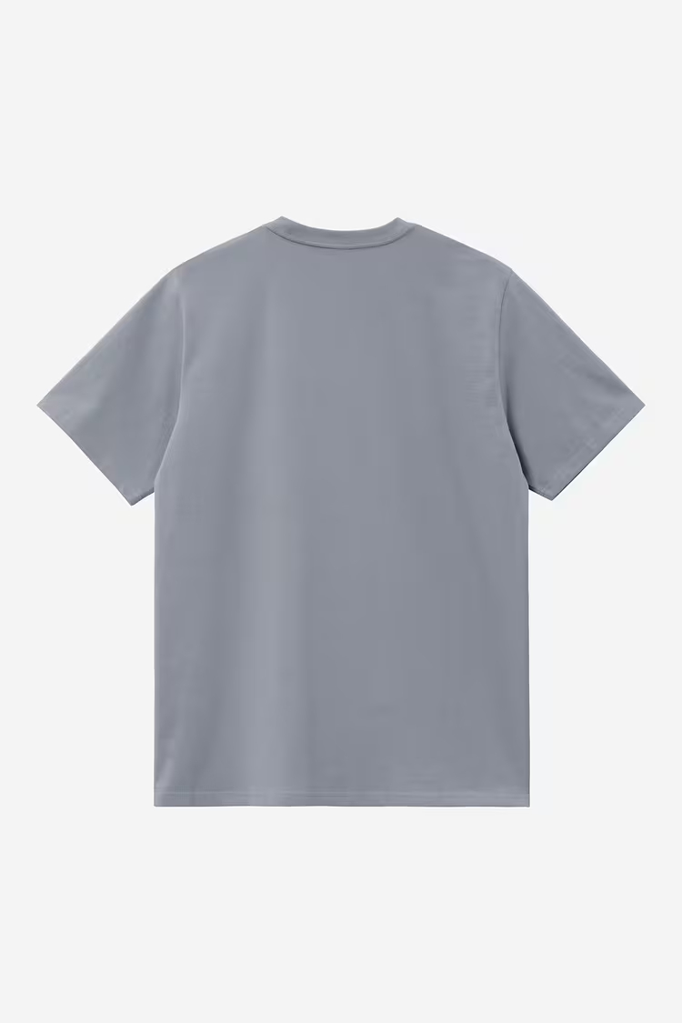 Carhartt WIP American Script T-shirt Shady Blue - 5