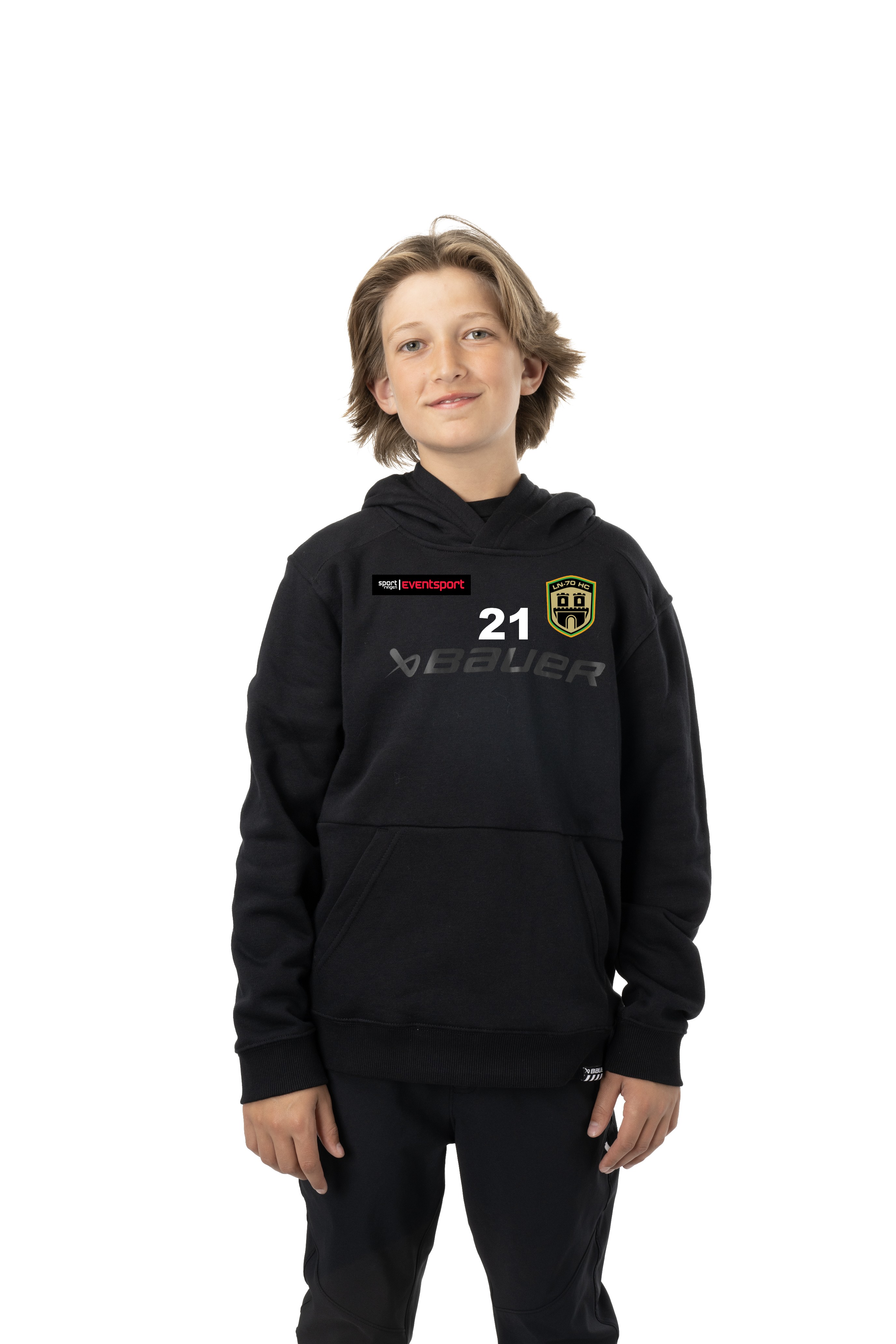 BAUER CORE Ultimate Hoodie S24 JR (Svart) LN-70