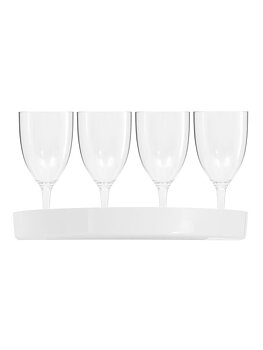 Glas och bricka neutral Lord Neslon