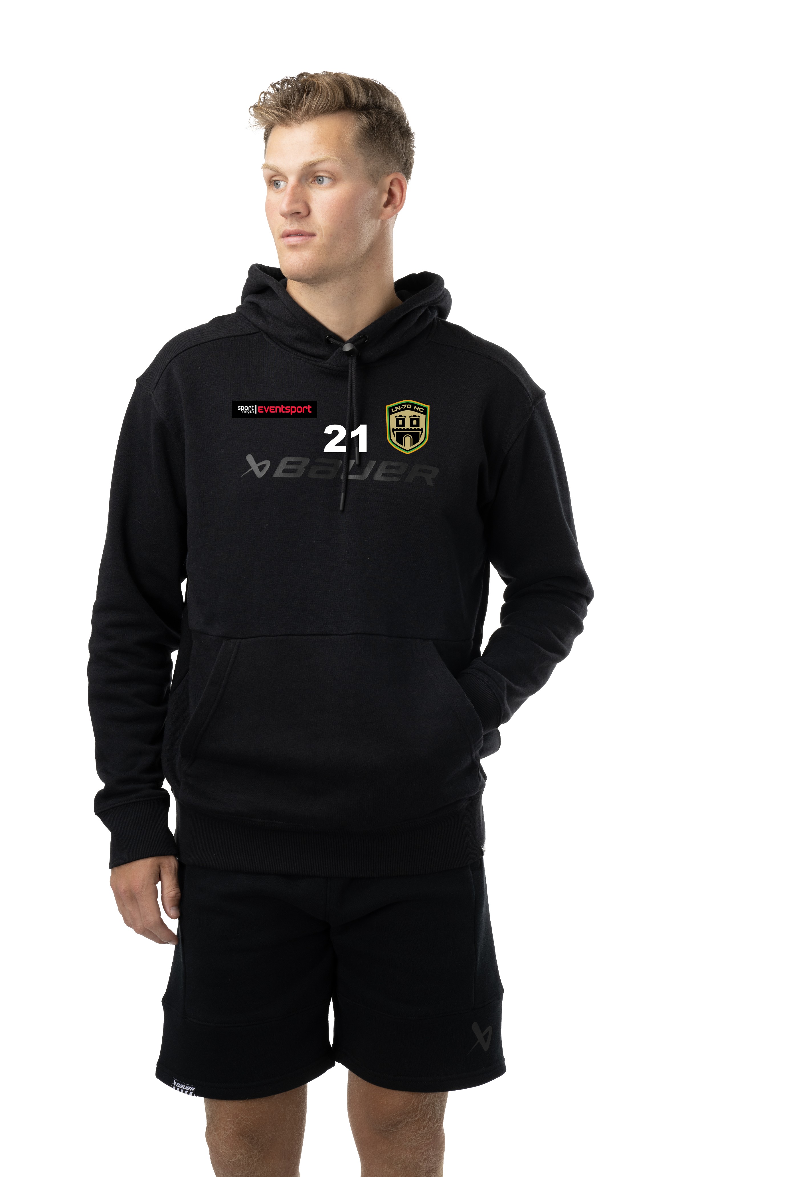 BAUER CORE Ultimate Hoodie S24 SR (Svart) LN-70