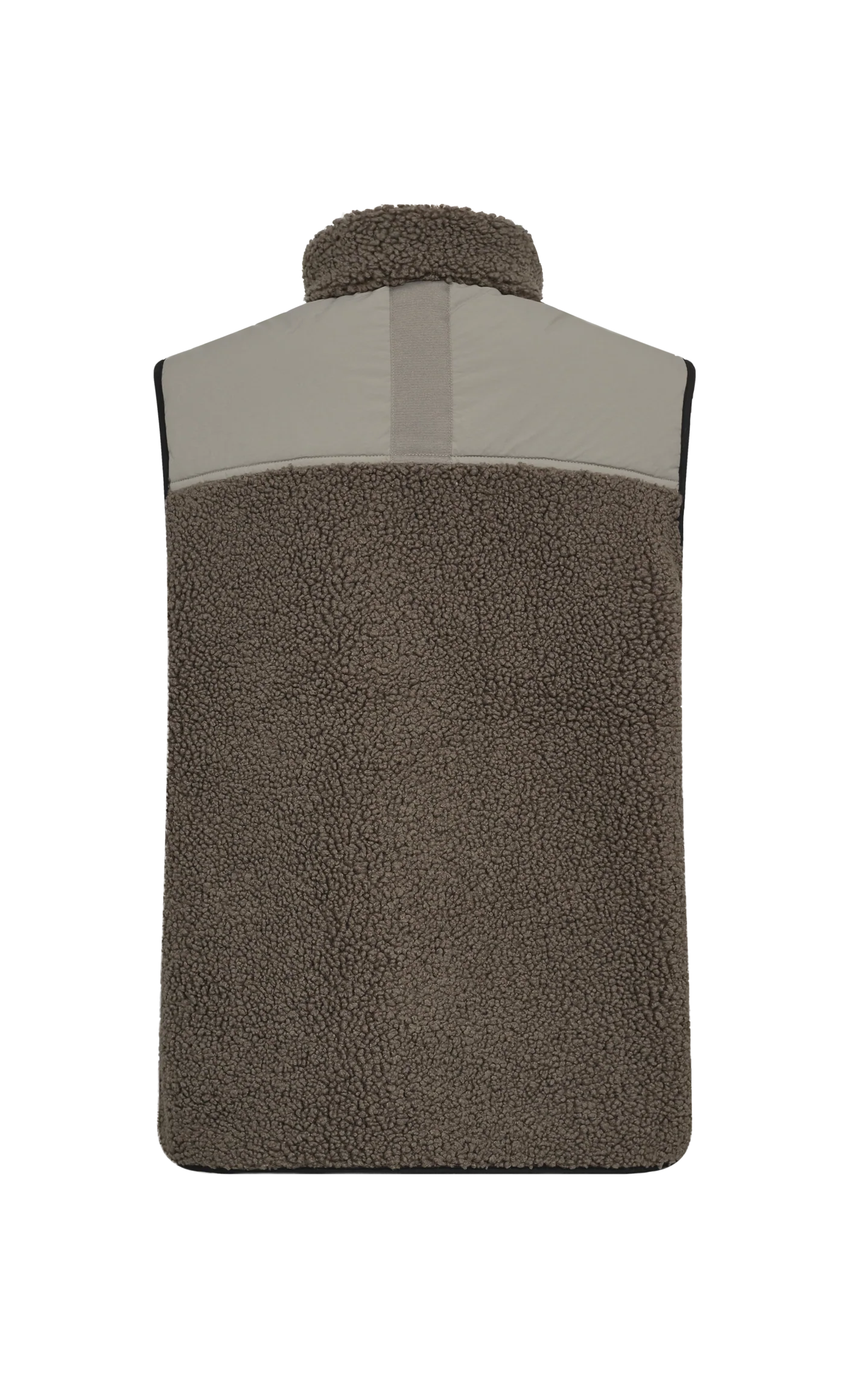 MMRowe Eli Teddy Vest - Dusty Olive - Mos Mosh - 4