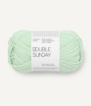 7911 Mint Green Double Sunday Sandnes Garn merino