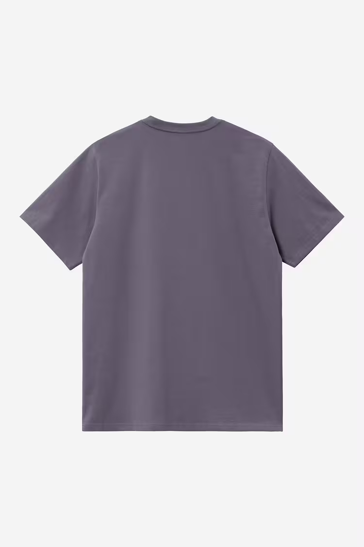 Carhartt WIP American Script T-shirt Shady Purple - 5