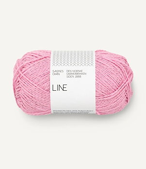 4813 pink lilac line sandnes garn lin bomull bambu