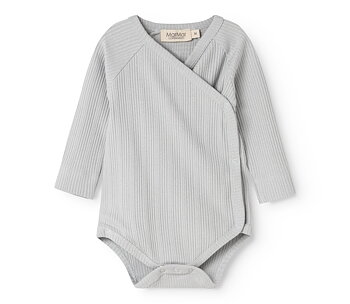 Belito Blue Haze Modal Pointelle Rib