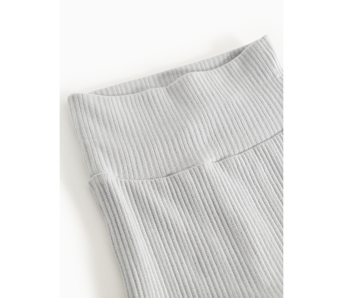 Pixa Blue Haze Modal Pointelle Rib - 3