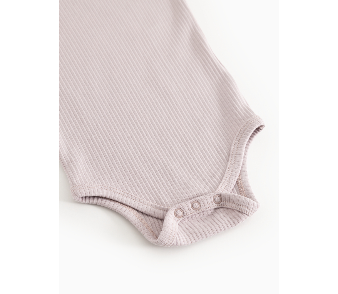 Plain Body LS Cloud Gray Modal - 4