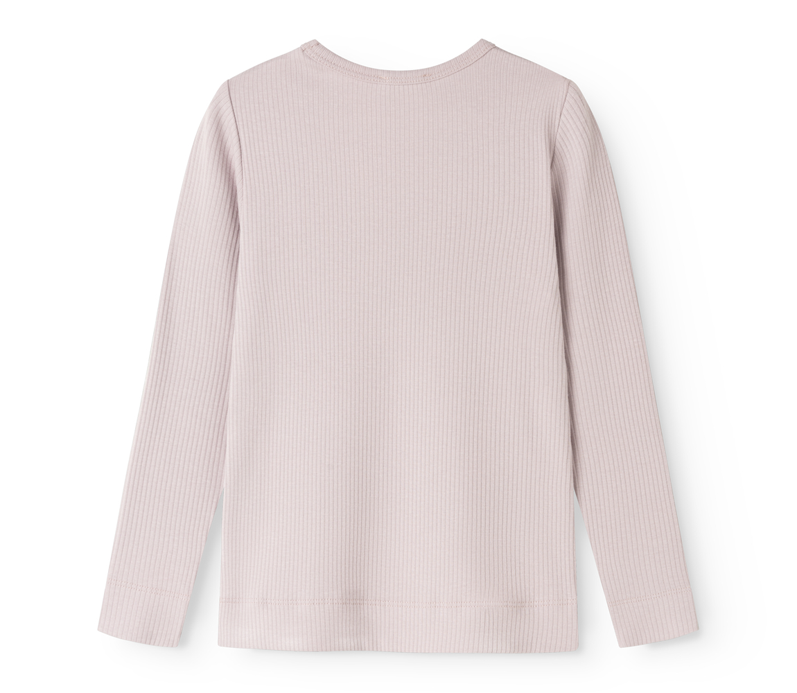Plain Tee LS Cloud Gray Modal - 2