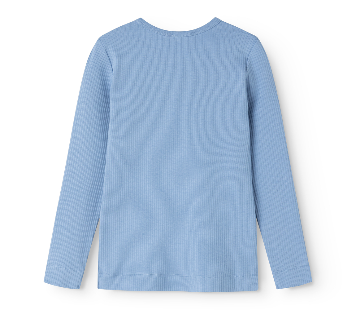 Plain Tee LS Blue Heaven Modal - 2