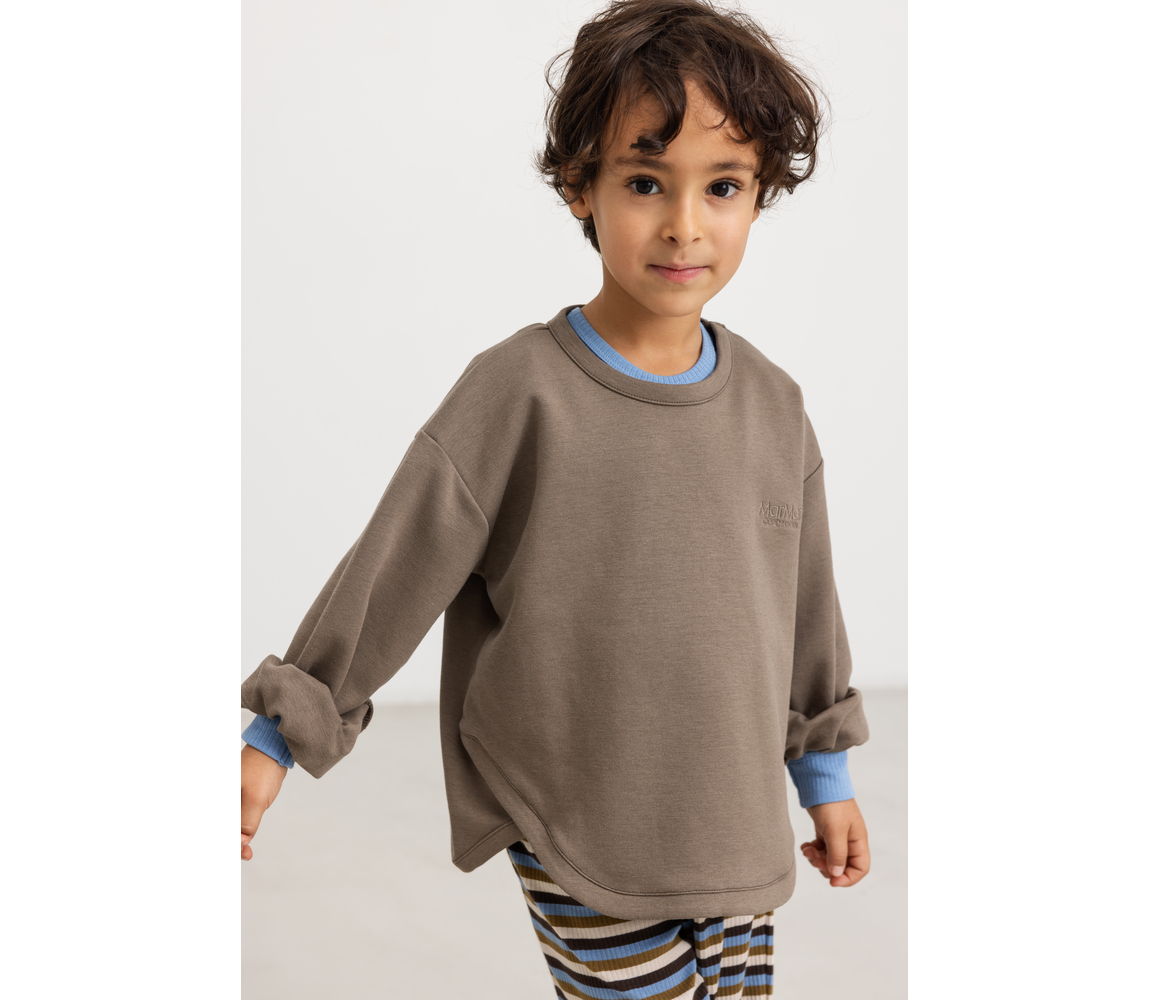 Plain Tee LS Blue Heaven Modal - 7