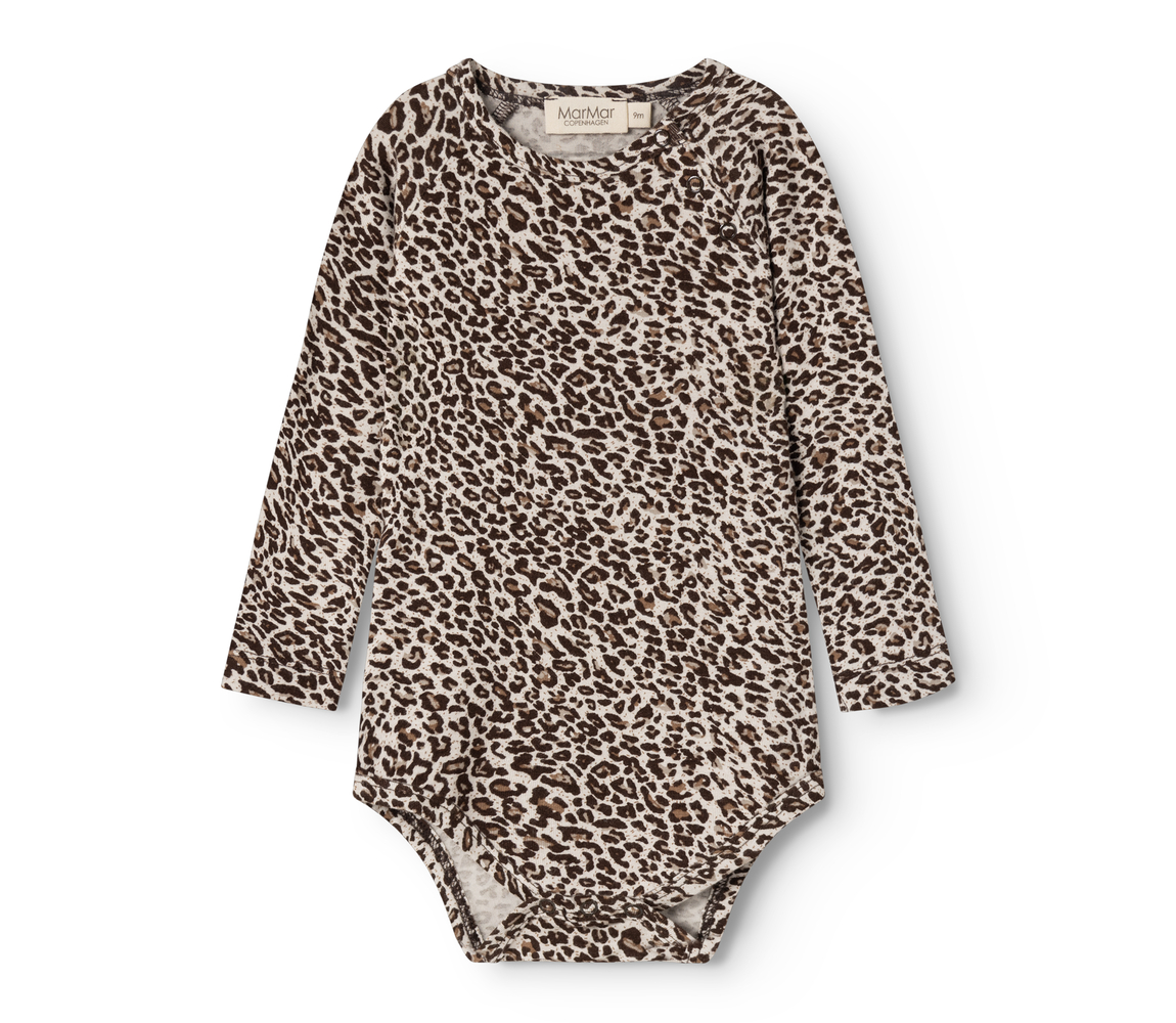 Leo Body LS Dark Brown Leo Leopard