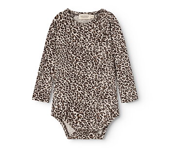 Leo Body LS Dark Brown Leo Leopard