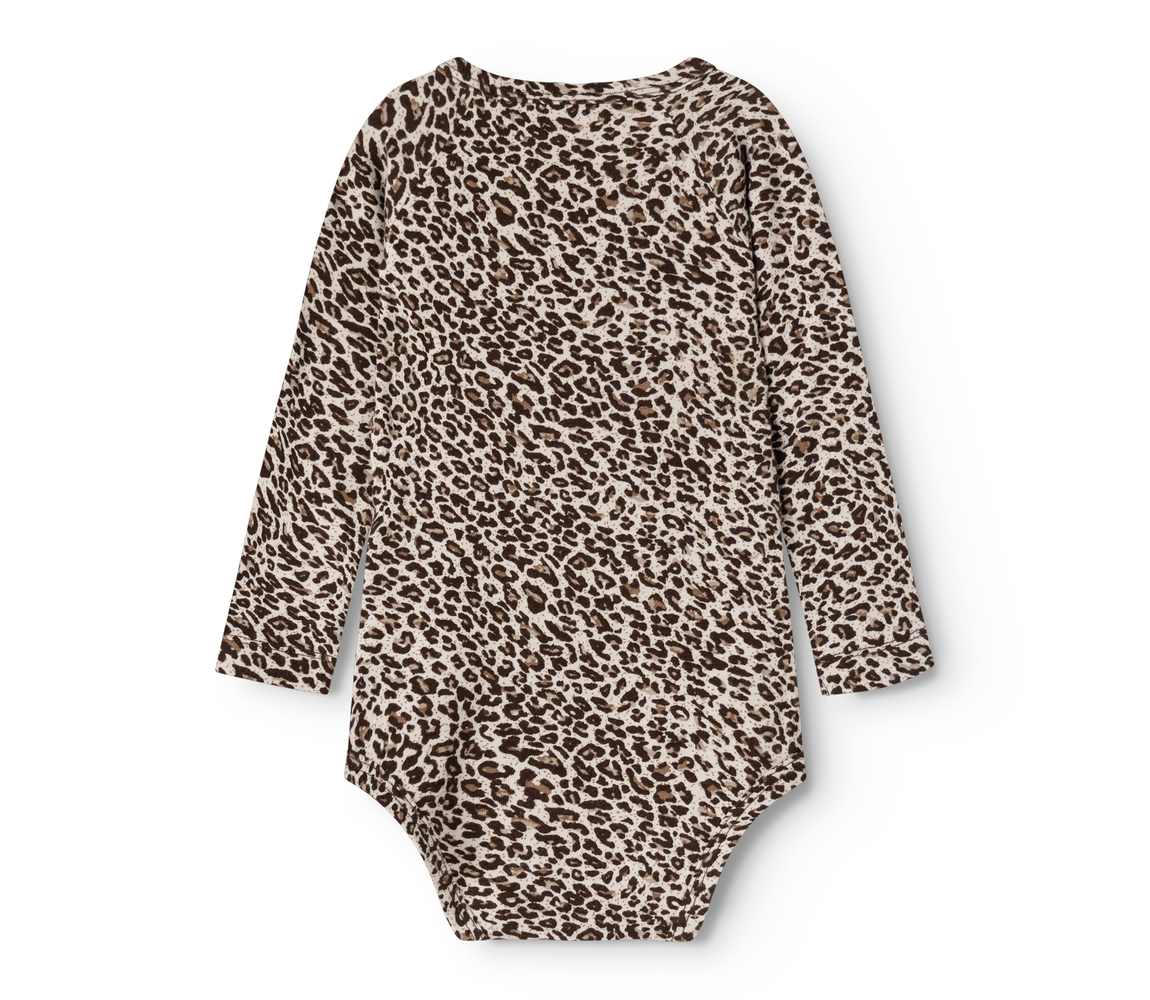 Leo Body LS Dark Brown Leo Leopard - 2