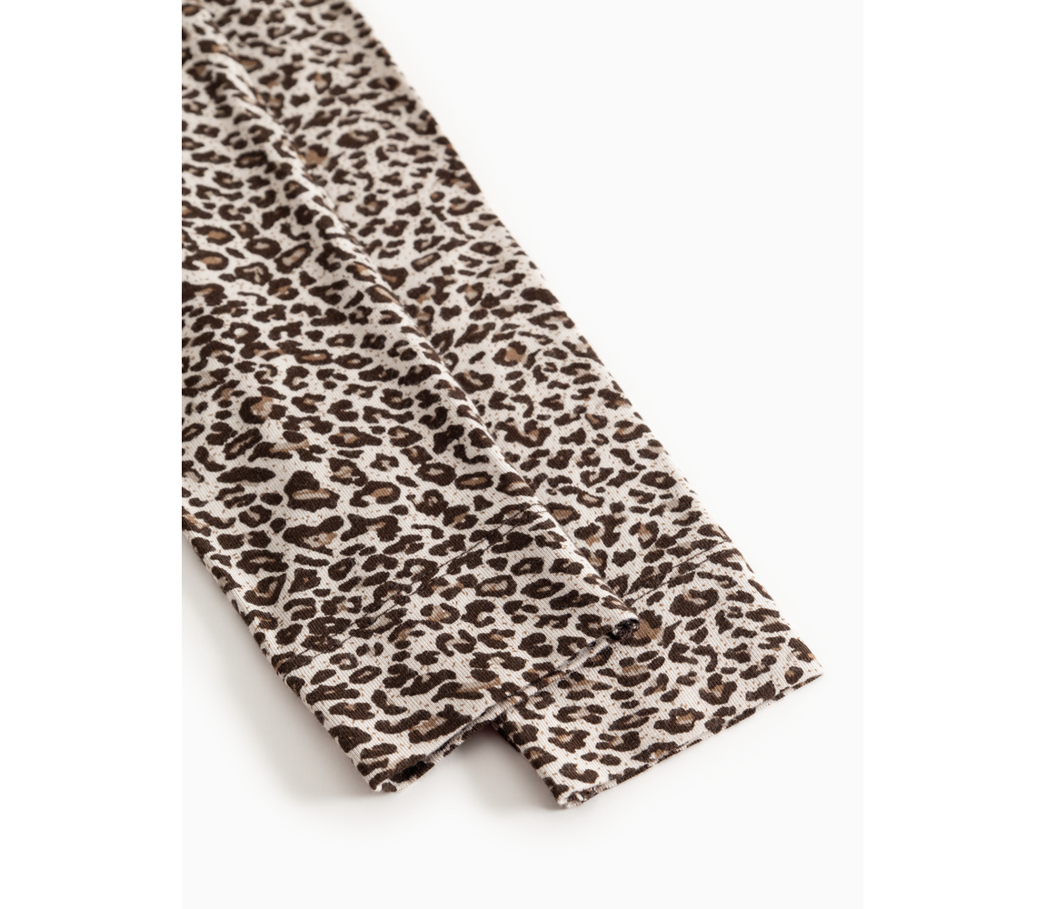 Leo Leg Dark Brown Leo Leopard - 4