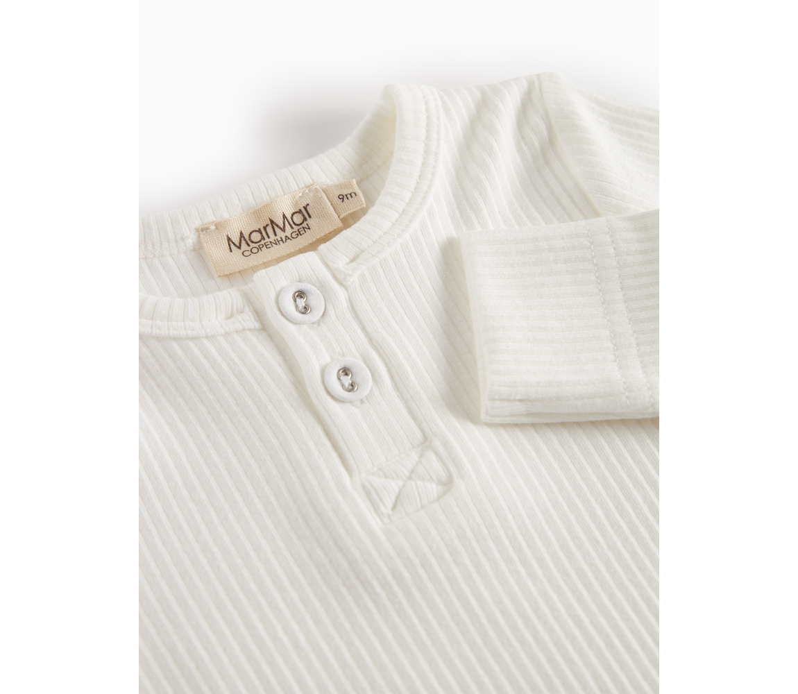 Body LS Gentle White Modal - 3