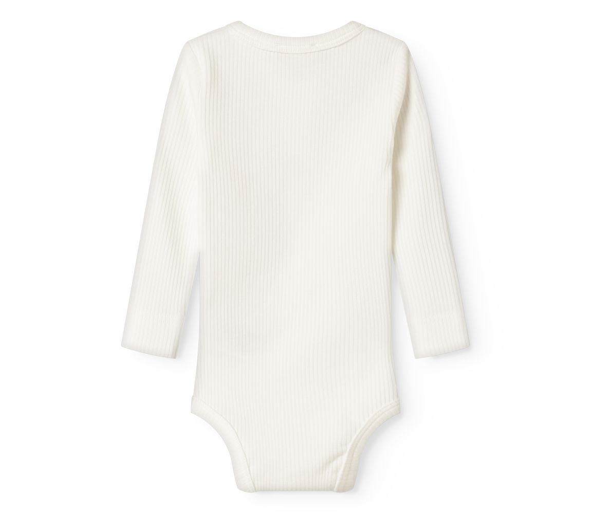 Body LS Gentle White Modal - 2