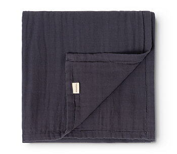 Swaddle Blue Bonded Muslin