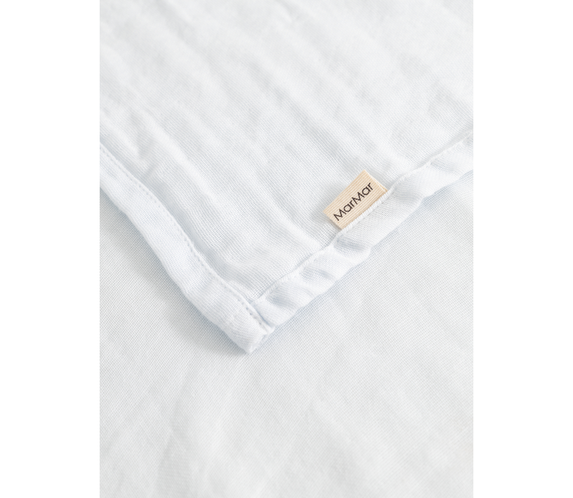 Swaddle Light Blue Bonded Muslin - 4
