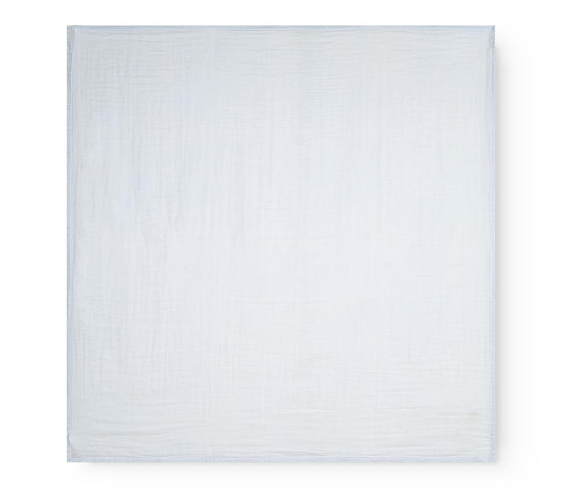 Swaddle Light Blue Bonded Muslin - 2