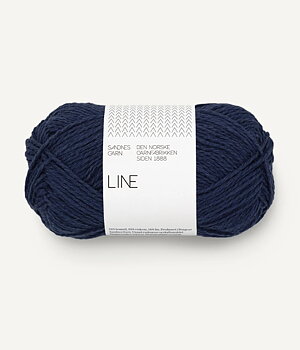 6073 seaside navy line sandnes garn lin bomull viscos