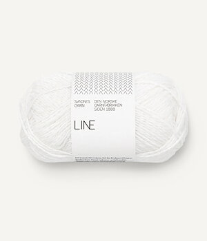 1001 vit line sandnes garn bomull lin viscos
