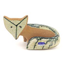  キツネ Lilla Zoo Rav 小さな動物園 シリーズ  Lisa Larson リサラーソン  13/7cm (3)