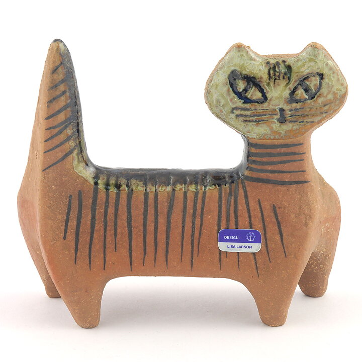 Lisa Larson (Small Zoo 1955) Sassy Standing Cat 12/10 cm (5)