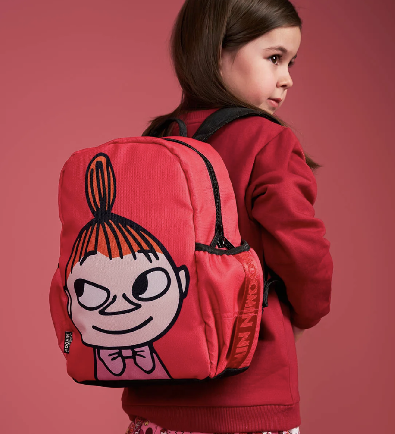 Moomin Backpack - Little My Red - 3