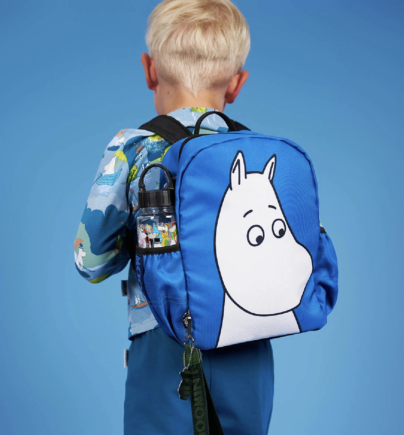 Moomin Backpack - Moomintroll Blue - 2