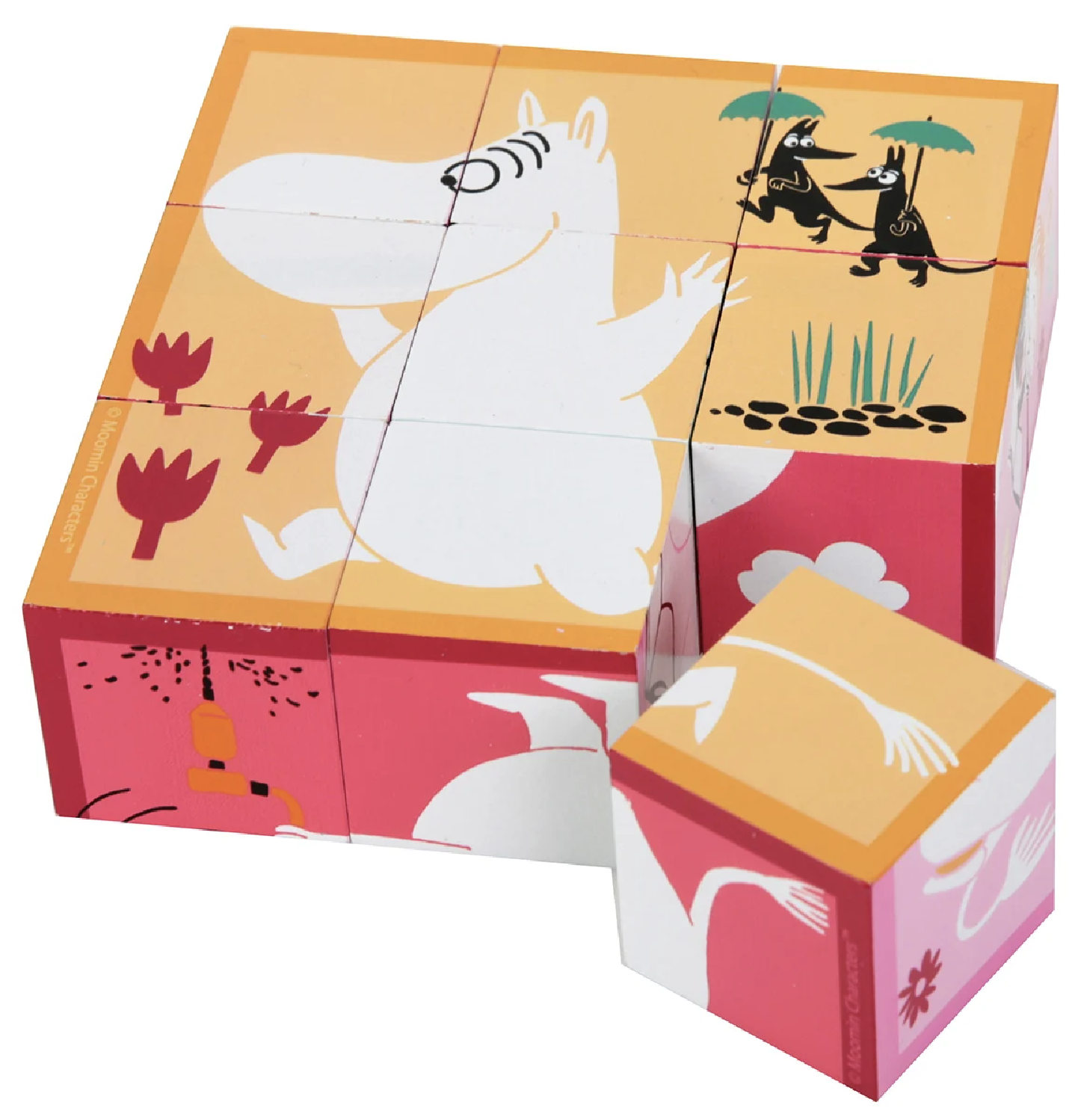 Mumin Kubpussel 9 Bitar - 4