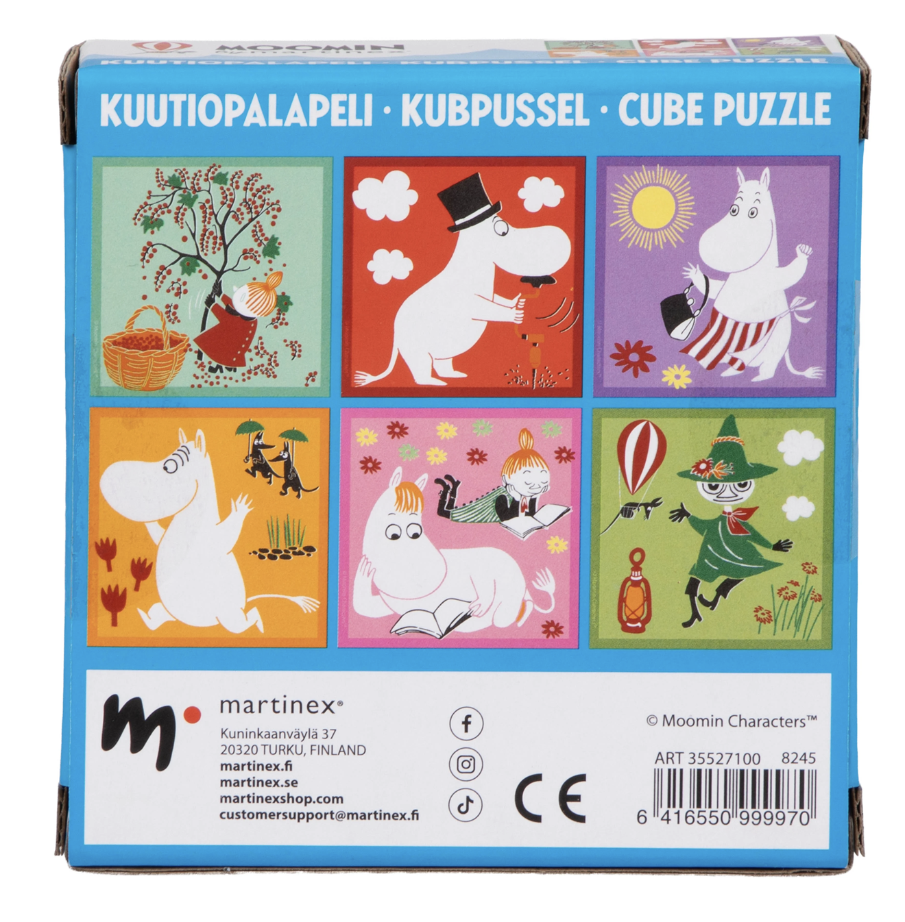 Mumin Kubpussel 9 Bitar - 5
