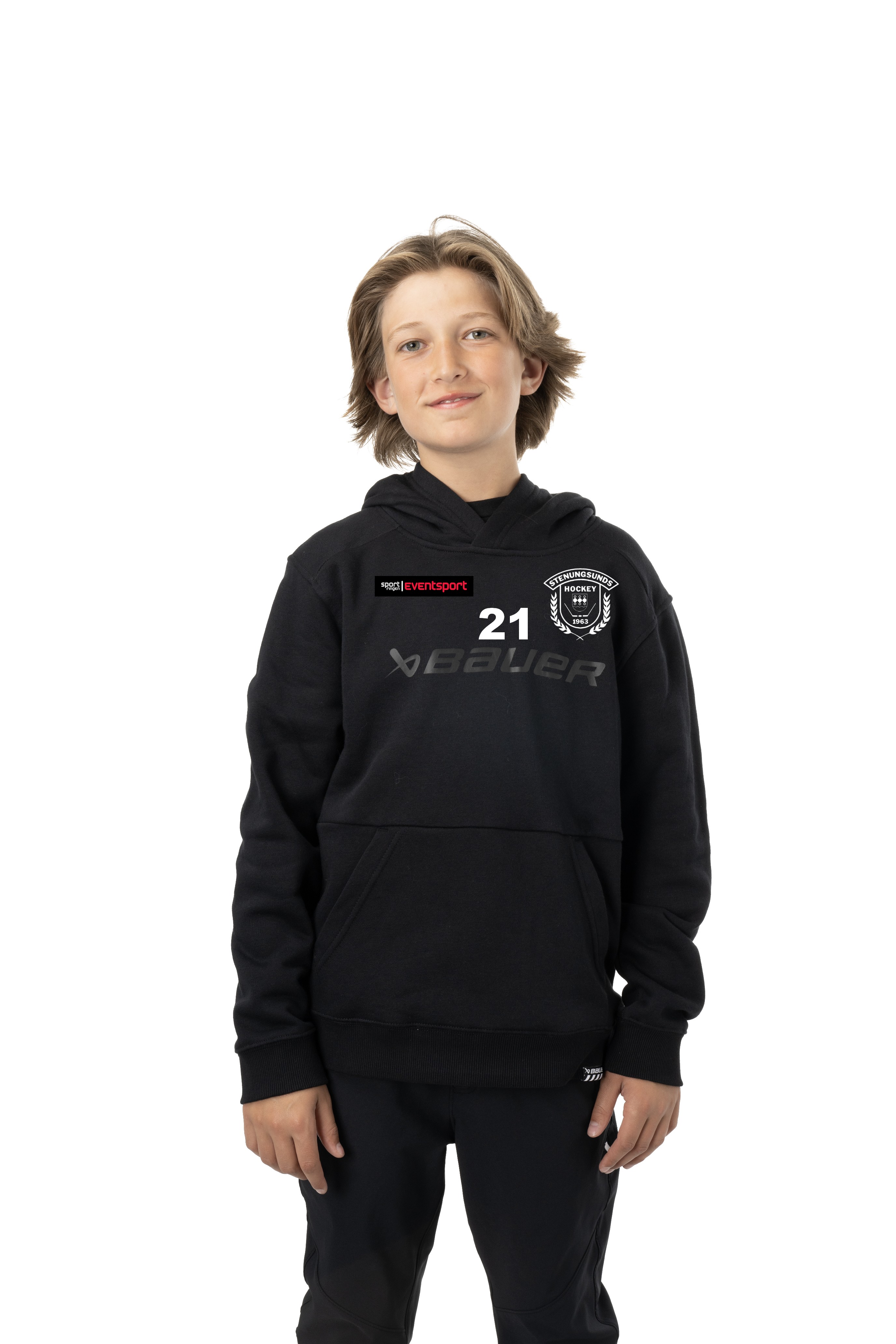 BAUER CORE Ultimate Hoodie S24 JR (Svart)  Stingers