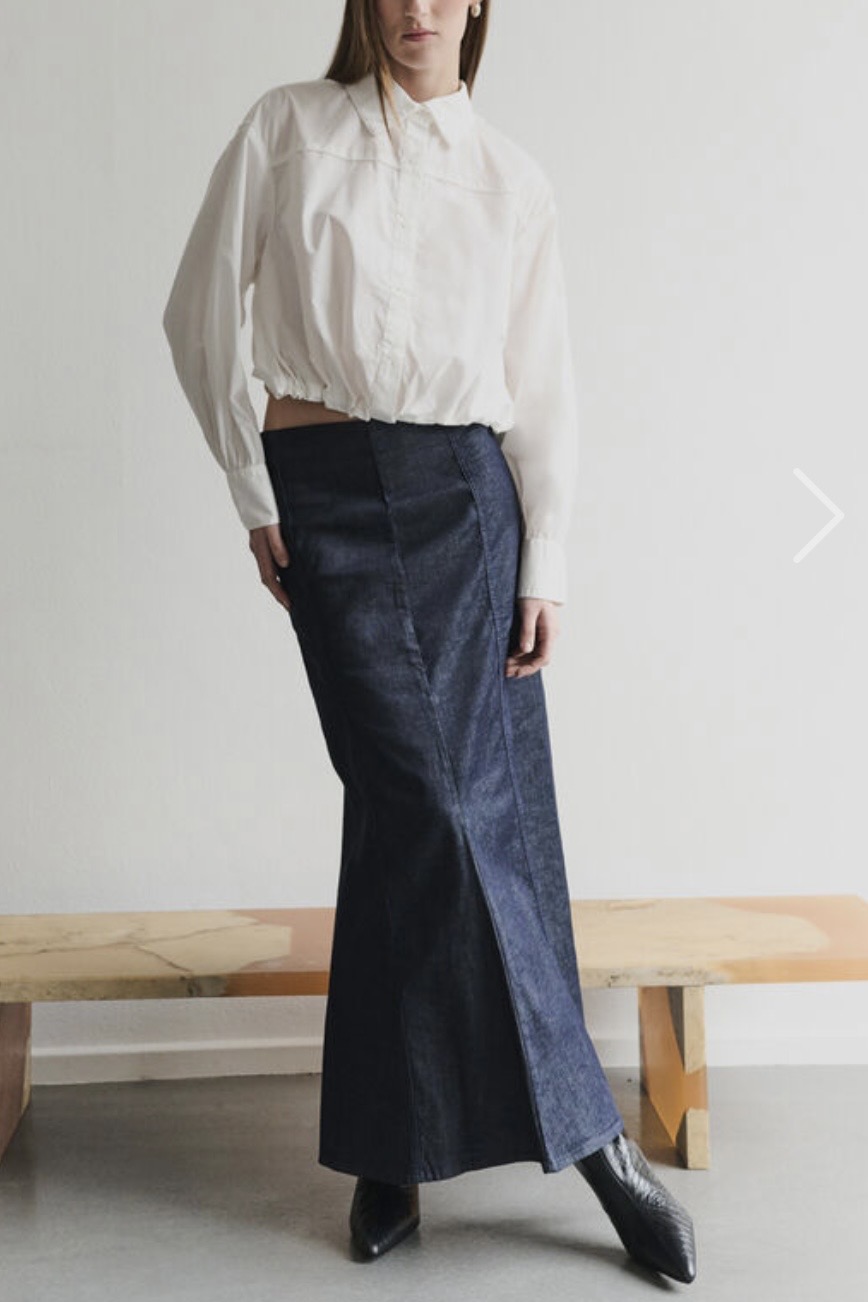 Leveté Room - Nuri 2 Skirt Dark Navy - 3