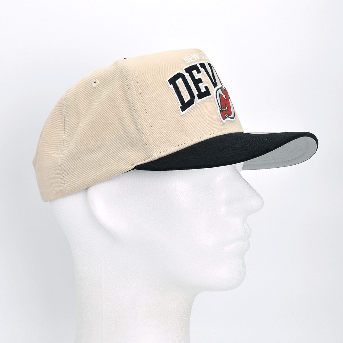 Mitchell & Ness - Team Arch Pro Crown New Jersey Devils Black/Sand - 4