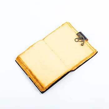 Läderjournal med Vintagepapper & Trädmotiv - R K Handicrafts Craft Junky