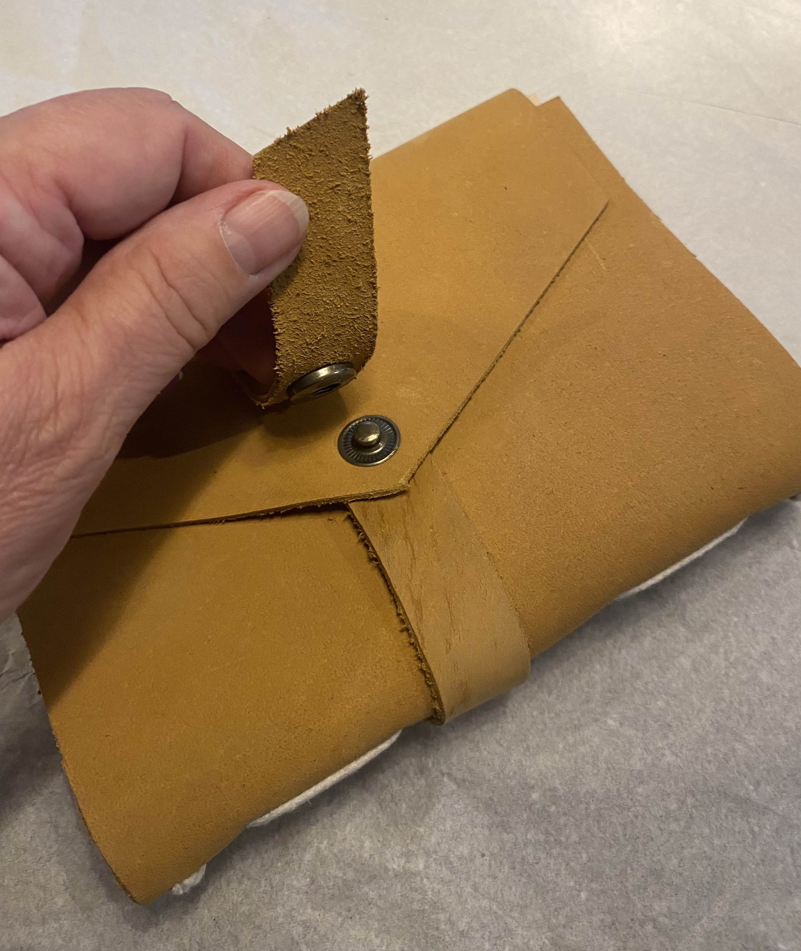 Läderjournal med linjerade & olinjerade Sidor – Handgjord Resedagbok i Premiumläder – Vintage Design - R K Handicrafts Craft Junky - 3