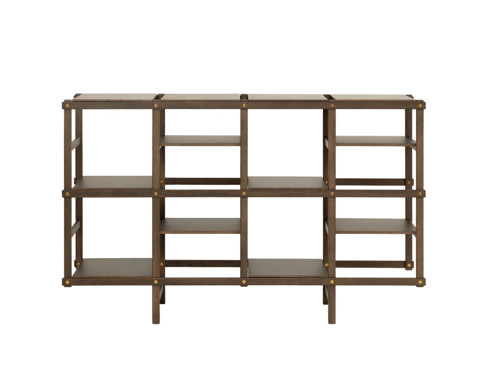 Frame Hylla Medium mörk ek - Design House Stockholm - 4