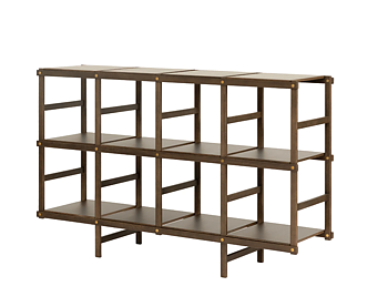 Frame Shelf Medium  dark oak - Design House Stockholm