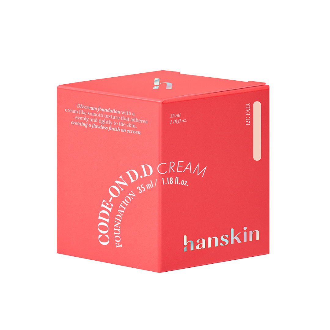 Hanskin Code-On DD Cream Foundation FAIR 12C 35ml - 2