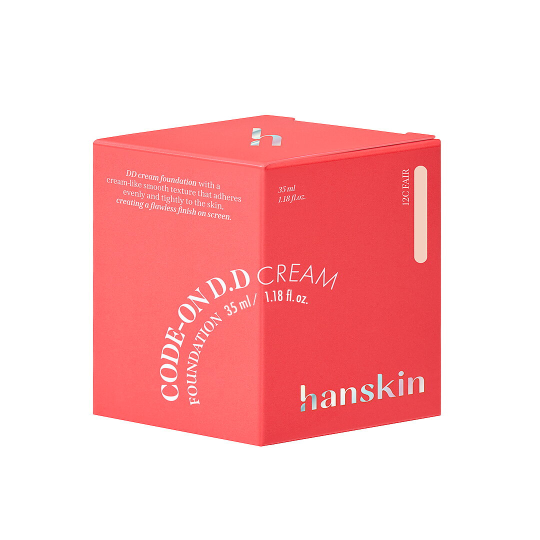 Hanskin Code-On DD Cream Foundation FAIR 12C 35ml