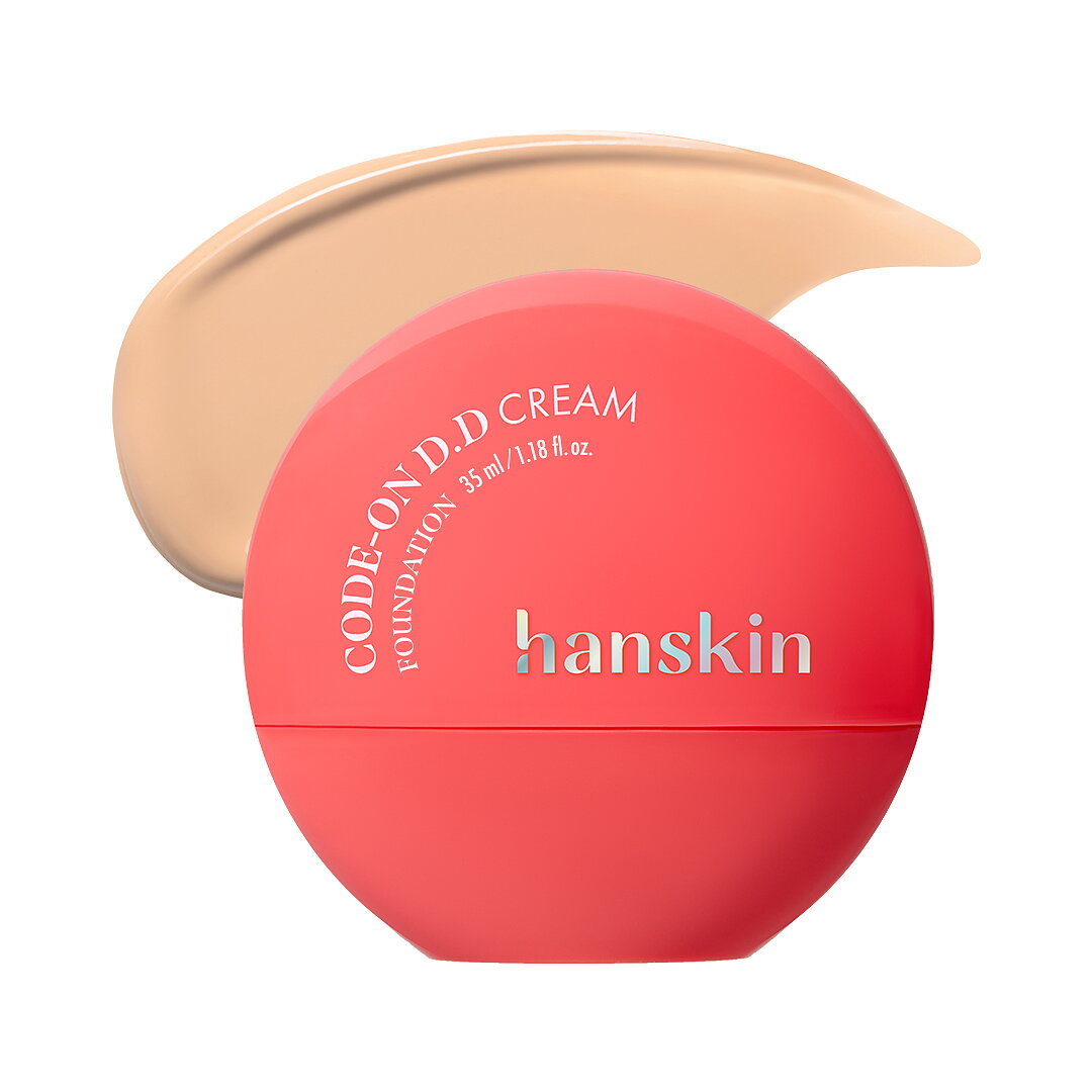 Hanskin Code-On DD Cream Foundation NATURAL BEIGE 23N 35ml