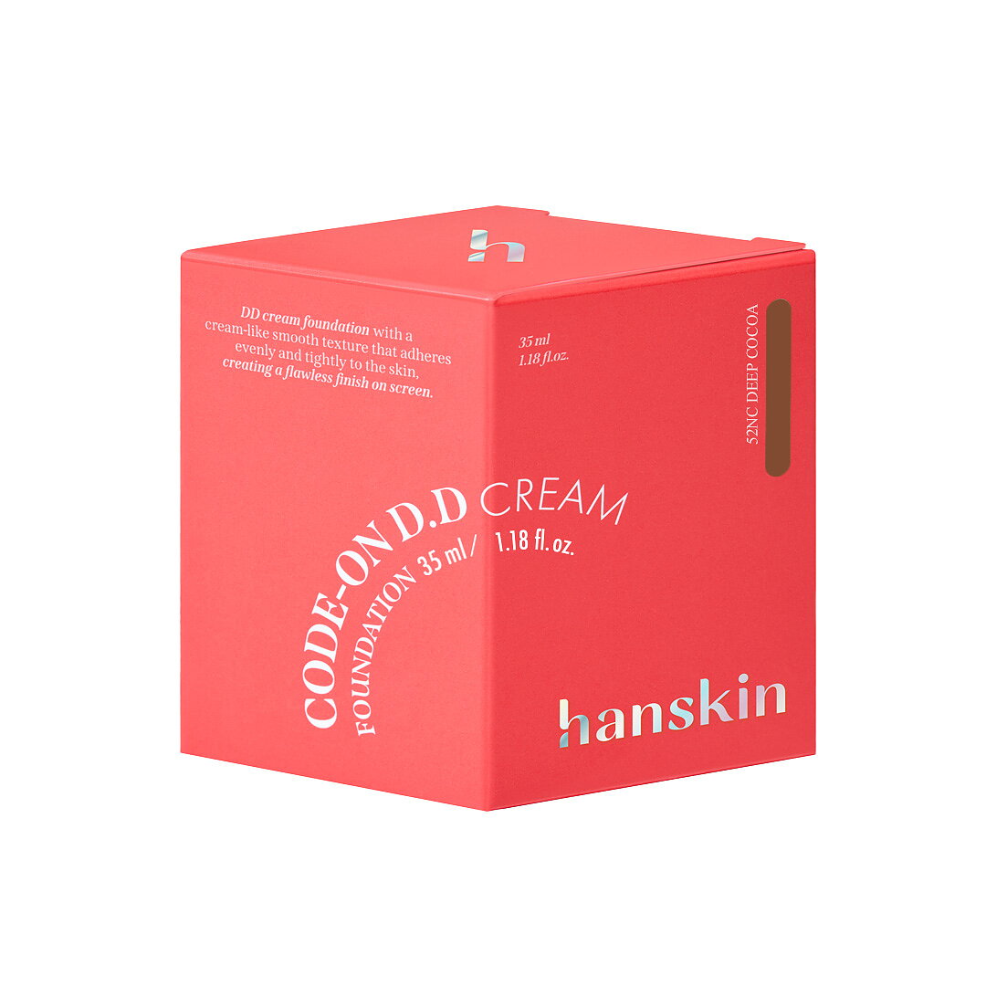 Hanskin Code-On DD Cream Foundation DEEP COCOA 52NC 35ml