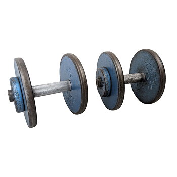 Vintage Eleiko Skivhantlar 2x15 kg (1 par)