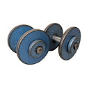 Vintage Eleiko Skivhantlar 2x15 kg (1 par)
